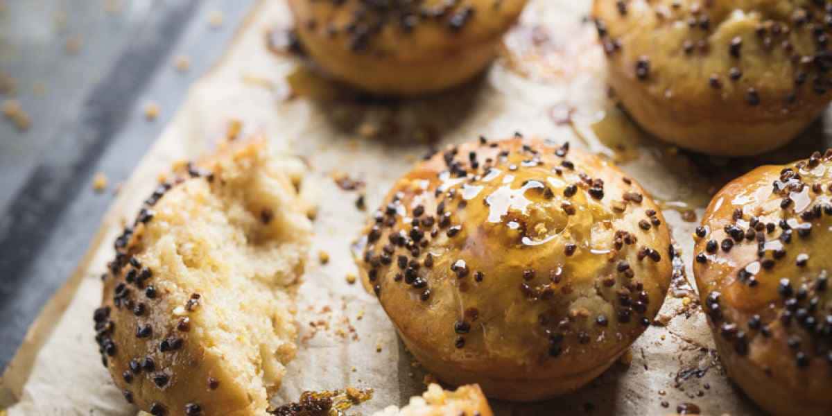 photographe culinaire miel muffins pollen