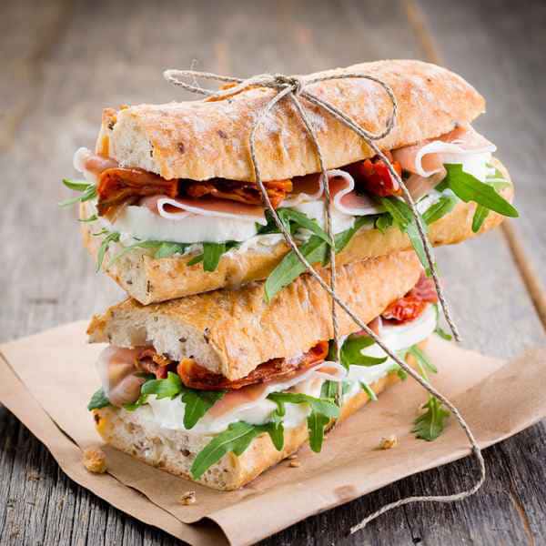 photographe culinaire sandwich italien