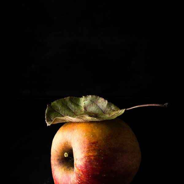 photographe nature morte pomme