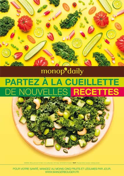 photographe culinaire monop daily printemps 2016 culinaire affichage