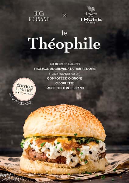 photographe culinaire big fernand burger theophile truffe