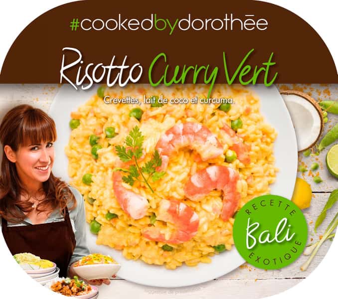 photographe culinaire cooked by dorothee pack risotto curry vert