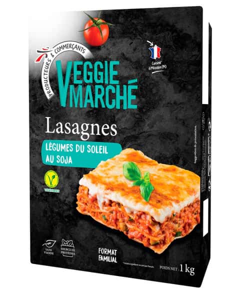 photographe culinaire intermarche veggie packaging lasagne soleil soja