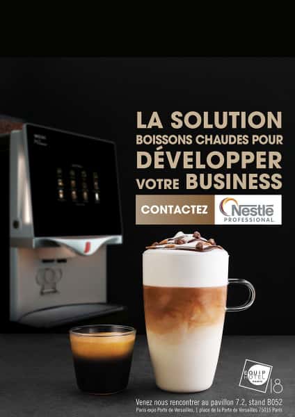 photographe culinaire nestle professional magazine cafe topping cappuccino expresso