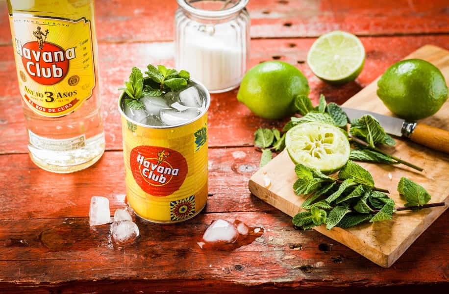 photographe culinaire pernod ricard ambiance boisson rhum havana mojito