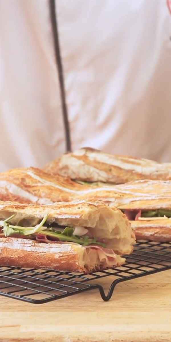 photographe video culinaire campaillette sandwich de bayonne